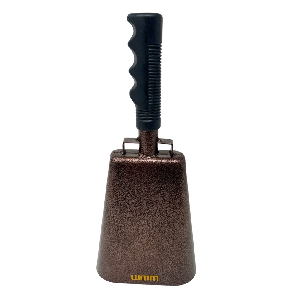 WMM Large Metal Cowbell with Handle Musical Instrument Noise Maker Cheering